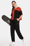 Rosaline Loungewear Pants - Black Beauty — thumbnail 4
